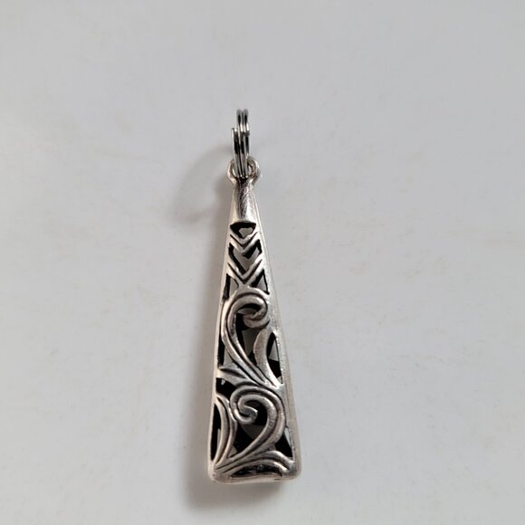 Vintage Sterling Silver Pendant From Bali - Picture 4 of 5